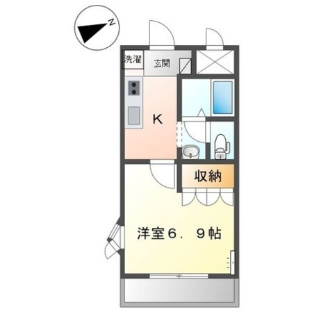 亀山駅 徒歩2分 1階の物件間取画像